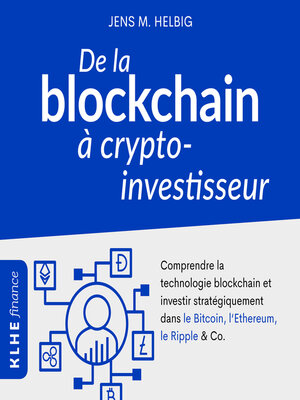 cover image of De la blockchain à crypto-investisseur